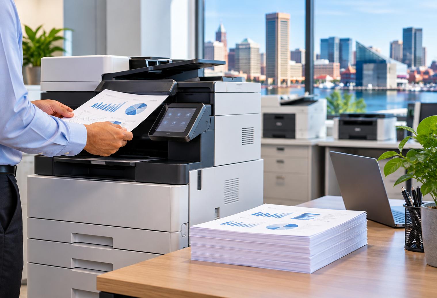 Managed Print Services Cost in Baltimore: What Businesses Pay